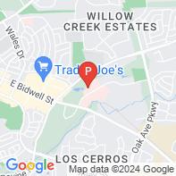 View Map of 1631 Creekside Drive,Folsom,CA,95630